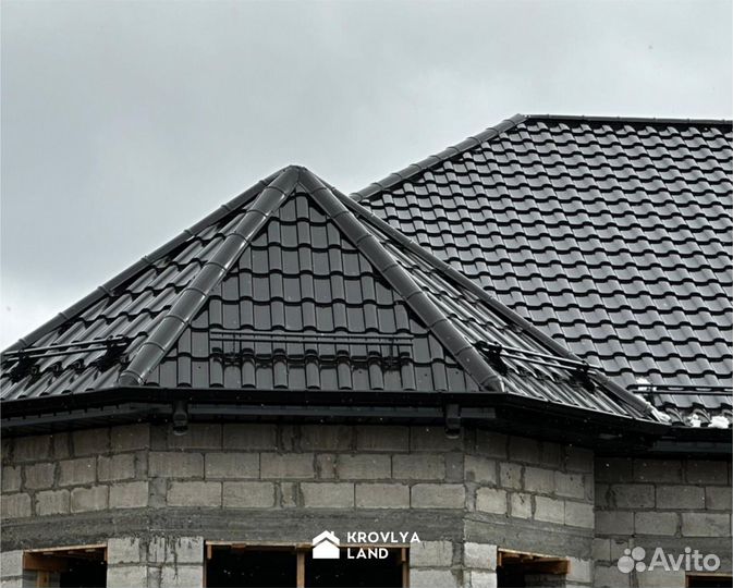 Металлочерепица кровля крыша