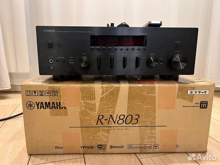 Yamaha R-N803 цап, DAC, стример, усилитель