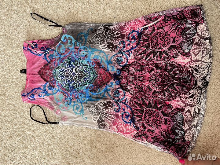 Топ с пайетками