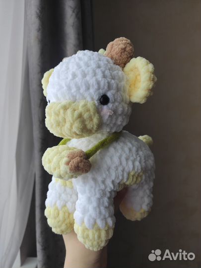 Мягкая игрушка вязаная ручной работы 