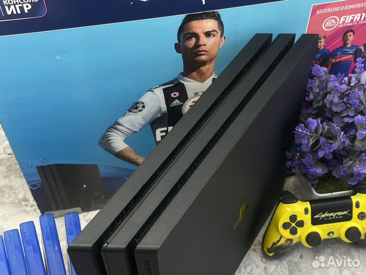Sony PlayStation 4 pro 1тб / Много игр