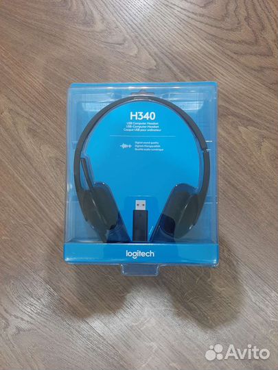 Наушники logitech h340