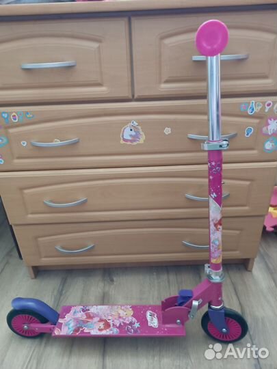 Самокат детский для девочки