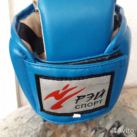 Шлем кожаный новый