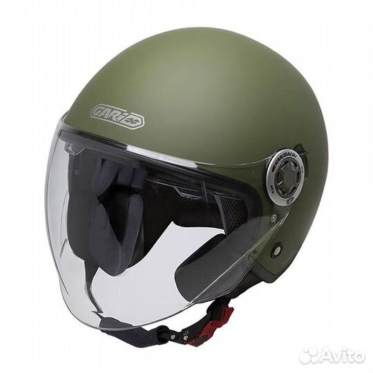 Gari G20 open face helmet Зеленый