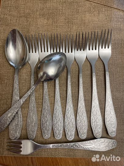 Столовые приборы.Ложки,вилки СССР