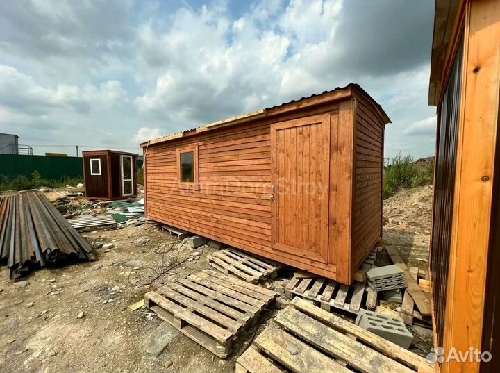 Деревянные бытовки с доставкой