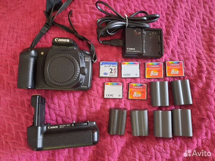 Фотоаппарат Canon eos20D