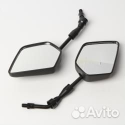 Зеркала M10 мото (пара) SMP-044 прав. резьба