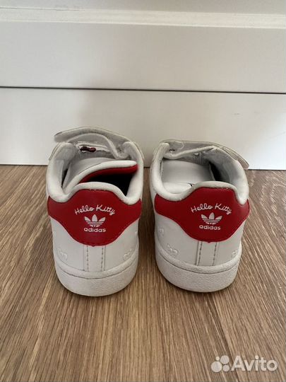 Кроссовки adidas superstar hello kitty