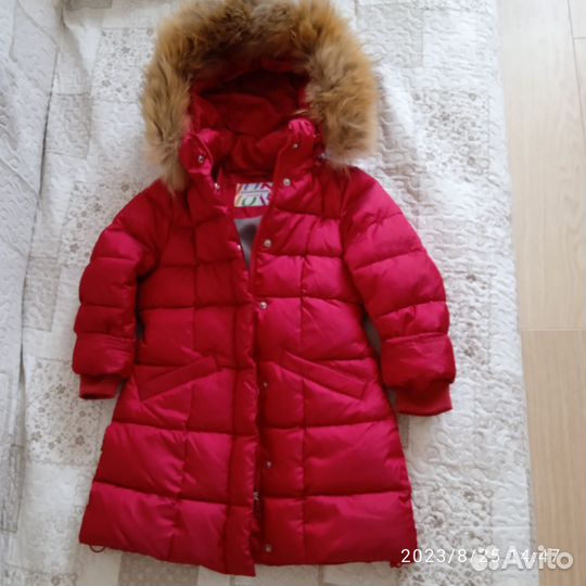 Пальто зимнее 110/116 snowimage