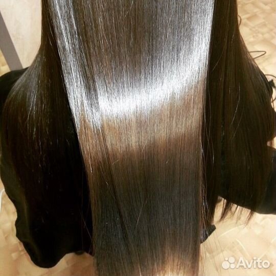 Кератиновое выпрямление