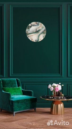 Часы из эпоксидной смолы