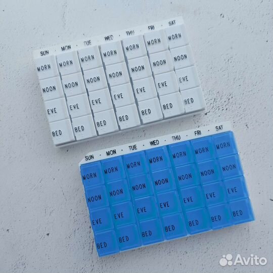 Таблетницы iherb комплект из 2шт