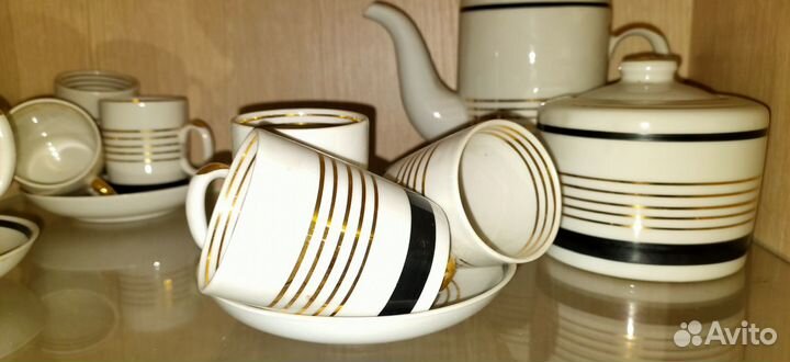 Сервизы кофейные Вербилки дфз / Полонное СССР