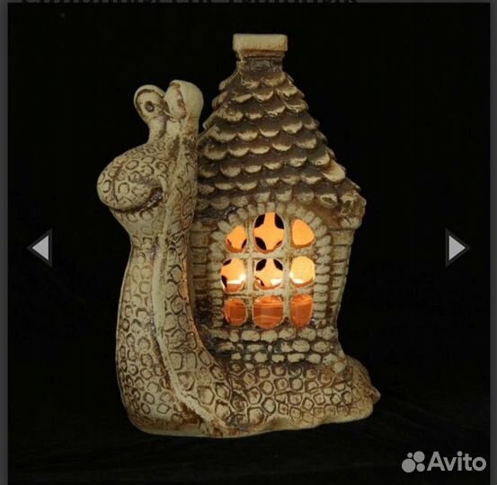 Садовая фигура (Улитка с домиком)