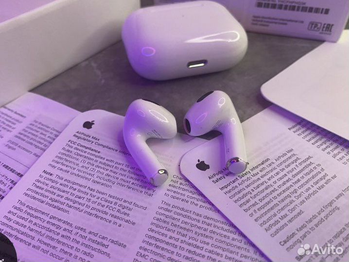 Беспроводные наушники apple airpods 3