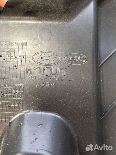 Пыльник двигателя защита Hyundai elantra