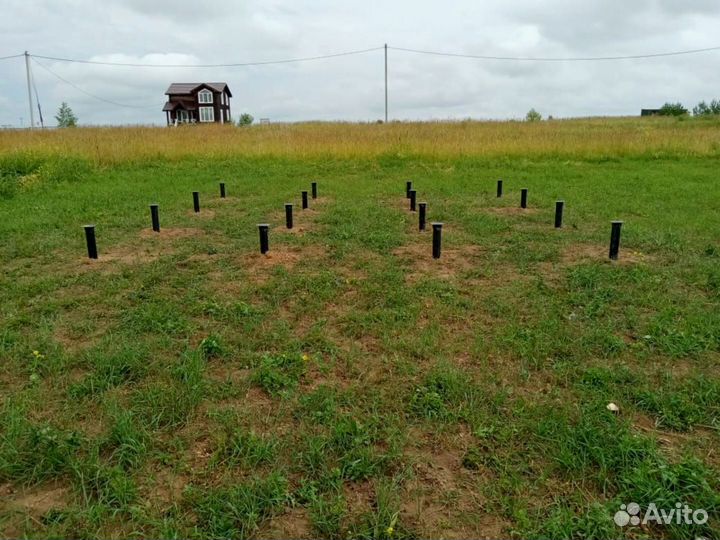 Винтовые сваи под ключ