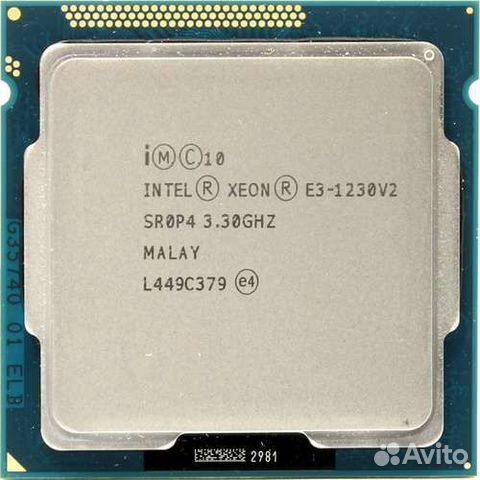 Процессор Intel Xeon E3 1230, 1240v2, 1270v2 S1155