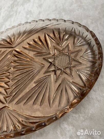 Посуда цветное стекло СССР