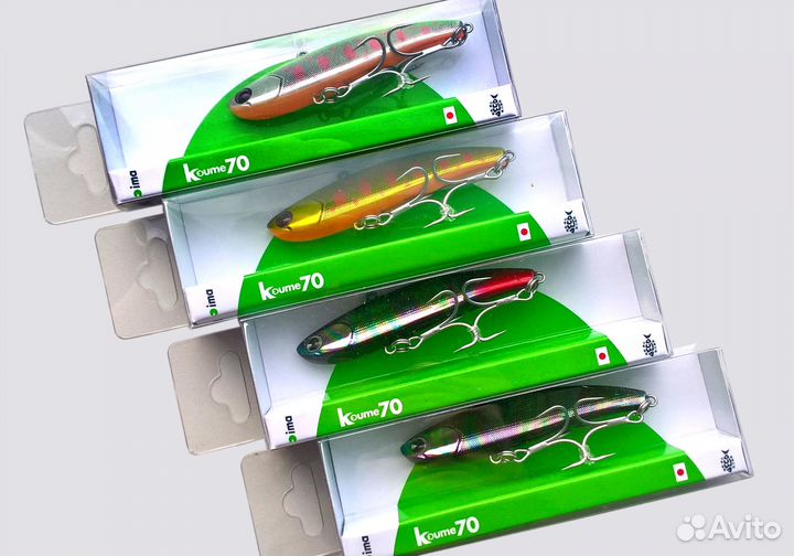 Вибы Ima Koume 70 (13гр.) 6 цветов. Оригинал