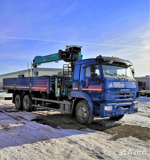 КамАЗ 65117 с КМУ, 2023