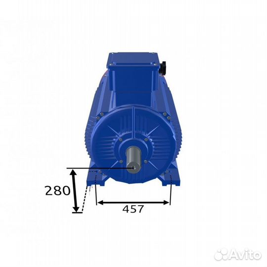 Электродвигатель аир 280М4 (132кВт/1500об.мин)