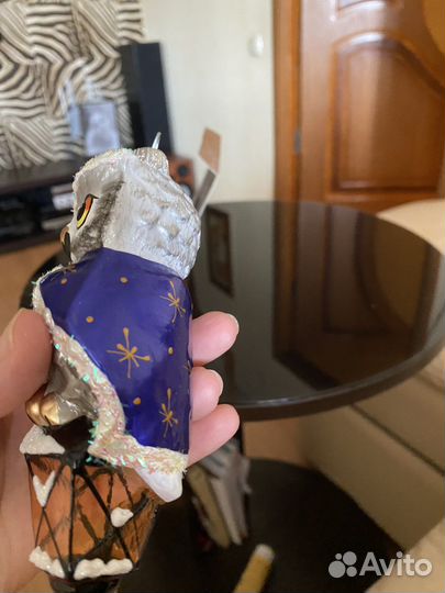 Елочные игрушки сова