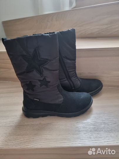 Сапоги зимние для девочки Ecco, 33 размер
