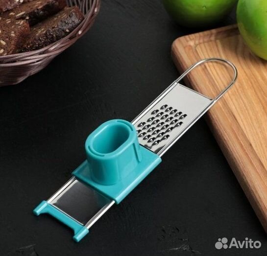 Тёрка-шинковка для овощей с защитой от порезов