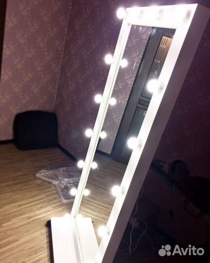 Зеркало гримерное ростовое