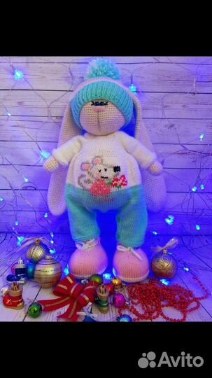 Вязаные игрушки для интерьера и детей на заказ