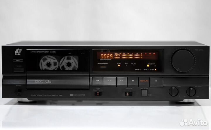 Дека кассетная sansui d x 301i