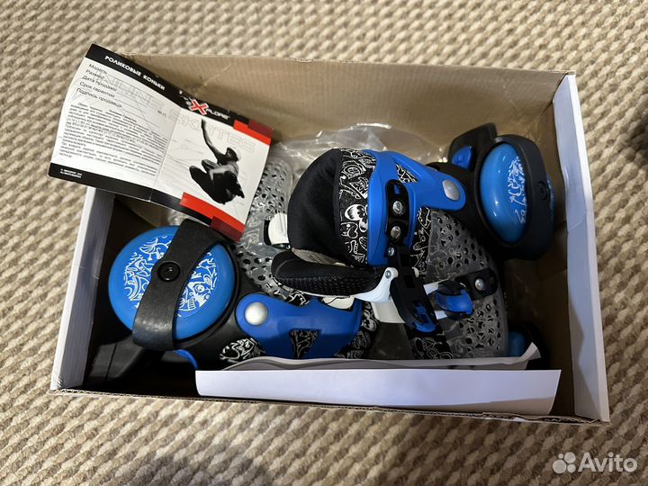 Роликовые коньки раздвижные