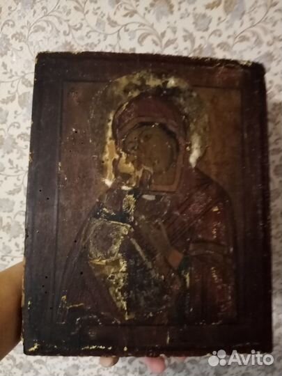 Старинная икона 19 век