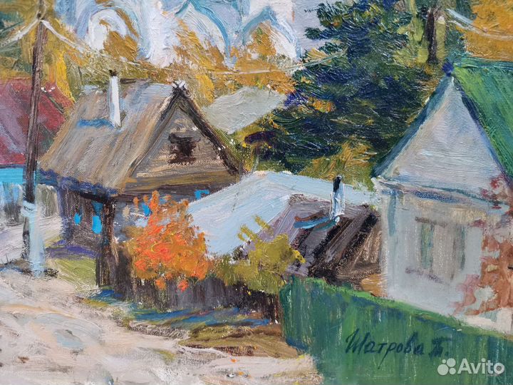 Картина маслом, пейзаж