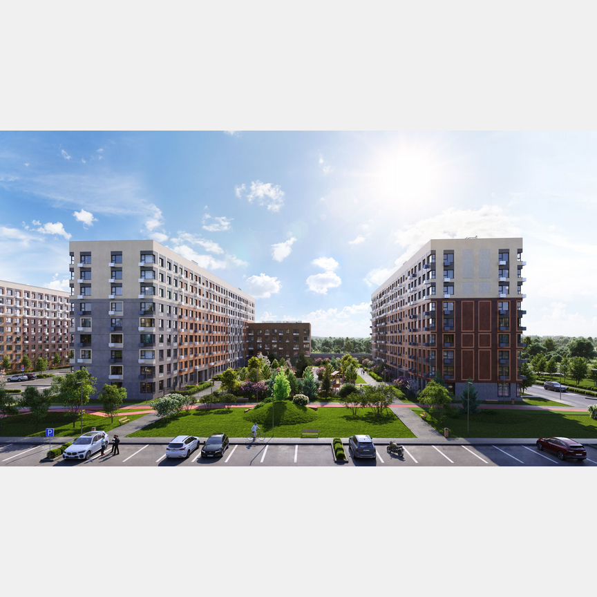 1-к. квартира, 34,6 м², 8/9 эт.