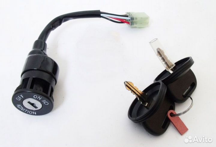 Замок зажигания 3 положения ключа, без блокировки