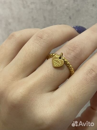 Tiffany кольцо женское
