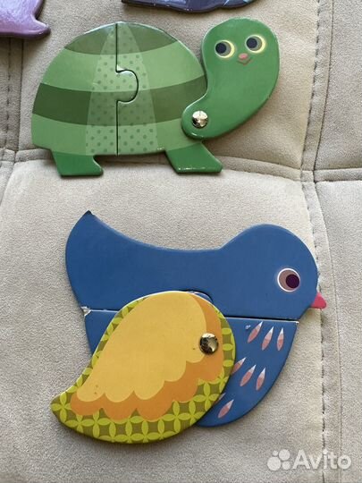 Пазл djeco животные для малышей