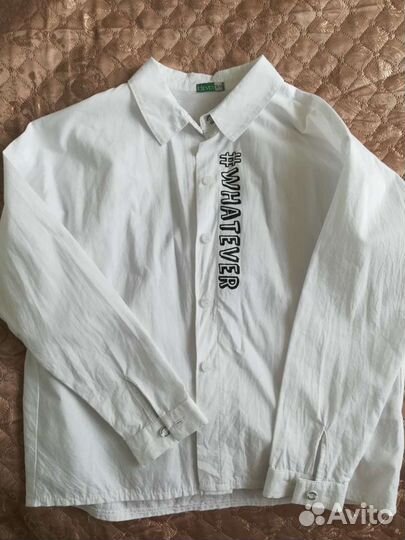 Рубашка белая на девочку