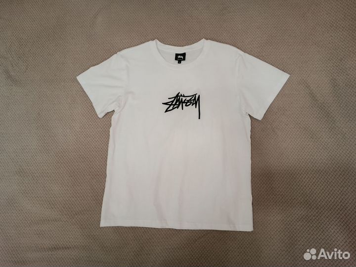 Футболка stussy белая