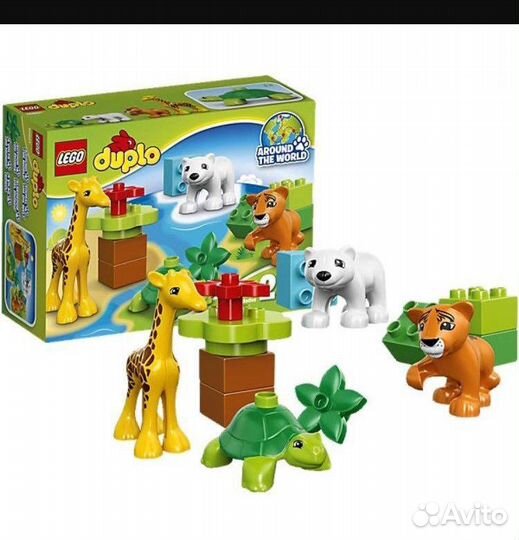 6 наборов Lego duplo цена за все