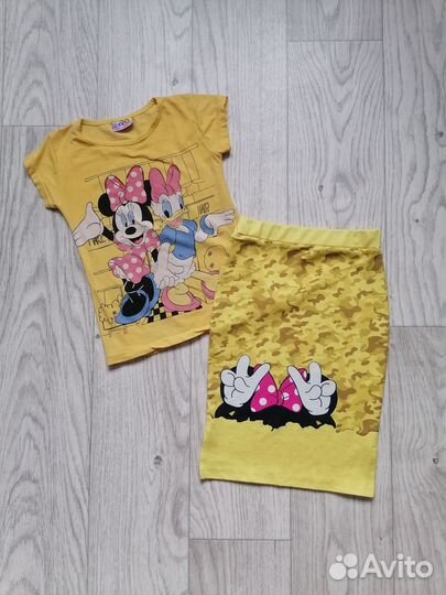 Пакет одежды на девочку 104-110