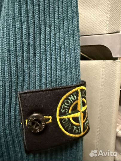 Stone island badge sweater водолазка