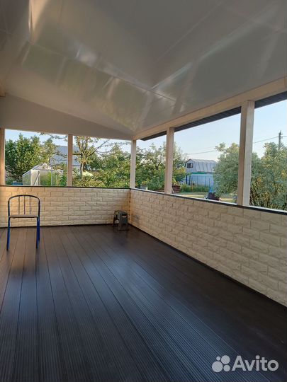 Строительство пристроек терассы веранды