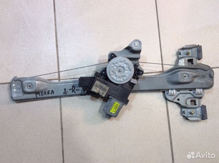 Стеклоподъемник электрический задний правый Opel