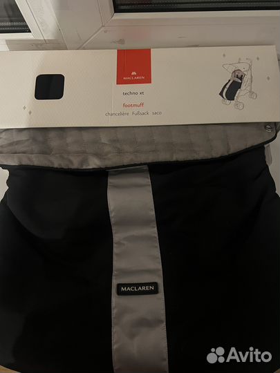 Муфта для коляски maclaren techno xt black