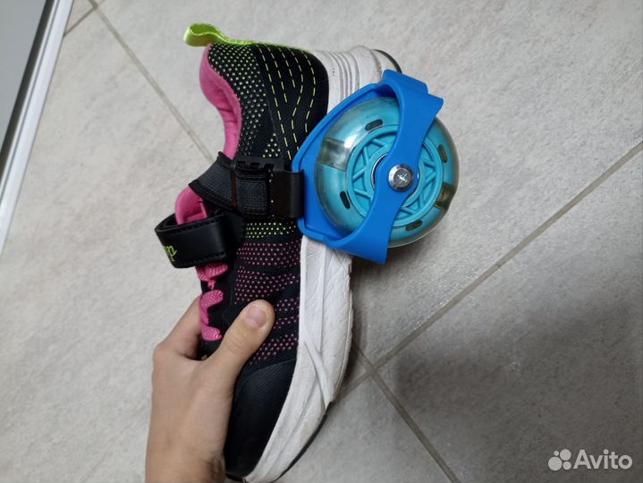 Коньки роликовые на обувь